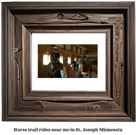 horse trail rides near me in St. Joseph, Minnesota